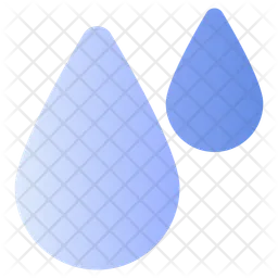 Water drops  Icon