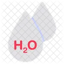 Water Drops Aqua Liquid Icon