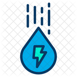 Water Energy Icon Of Colored Outline Style Available In Svg Png Eps Ai Icon Fonts