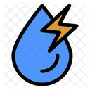 Water Energy Ecology Hydrogen Icon
