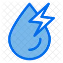 Water Energy Ecology Hydrogen Icon