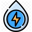 Water Energy Hydro Power Ecology Icon