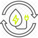 Water energy  Icon
