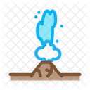 Water Geyser Heat Icon