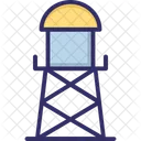 Water Filtration Plant Water Plant Water Tower Icon