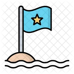 Water Flag  Icon