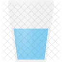 물 유리 음료수 아이콘