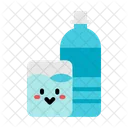 Water Glass Bottle Bottle Glass アイコン