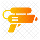Water Gun Kid And Baby Playtime Icon