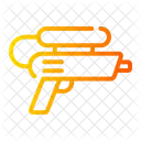 Water Gun Kid And Baby Playtime Icon