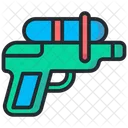 Water Gun Playing Festival Icon