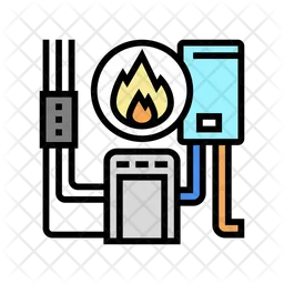 Water Heating  Icon