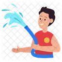 Water Hose Watering Agriculture Icon