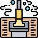Water Hot Extraction Steam Cleaning Water Icon