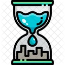 Water Hourglass Water Hourglass Hourglass Icon