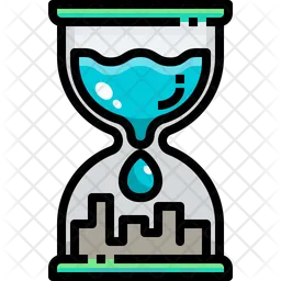 Water Hourglass  Icon