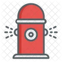 Hydrant Firefighter Protection Icon