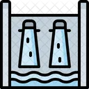Hydroelectric Station Icon