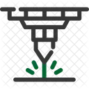 Water Cutting Machine Icon