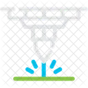 Water Cutting Machine Icon