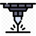 Water Cutting Machine Icon