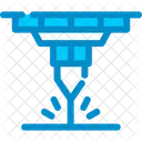 Water Cutting Machine Icon
