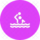 Water Polo Aquatics Icon