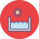 Water Falling River Icon
