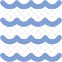Water Waves Lake Icon