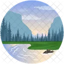 Water Sea Tree Icon
