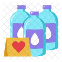 Water Bottle Clean Water Icon