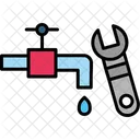 Water Pipe Faucet Icon