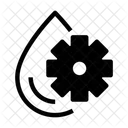 Water Nature Gear Icon
