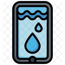 Water In Phone  Icon