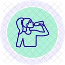 Nutrition Tracking Line Icon Icon