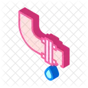 Leaking Pipe Isometric Icon