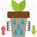 Water level in plant  Icône