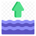 Water Level Up  Icon