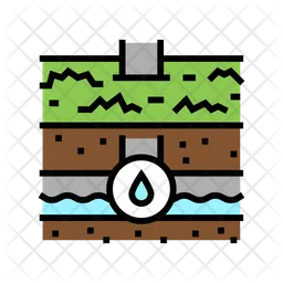 Water Line  Icon