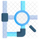 Water Line Inspection Inspection Pipe Icon