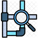 Water Line Inspection Inspection Pipe Icon