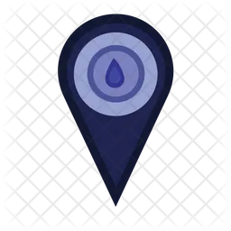 Water Location  Icon
