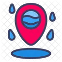 Water Location Location Navigation Icon