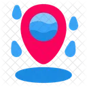 Water Location  Icon