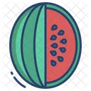 Water Melon Fruit Healthy Icon