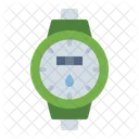 Water Meter Plumbing Gauge Icon