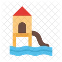 Water Park Water Summer Icon