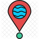 Water Park Location  Icon