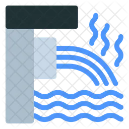 Water Pollution  Icon