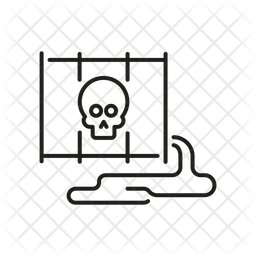 Leaking Toxic Waste Barrel Icon